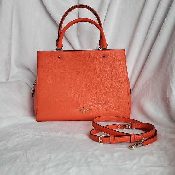 Kate Spade Vibrant Orange Satchel - Picture 2 of 9
